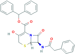 3(6R,7R)-Hydroxy-8-oxo-7-[(2-phenylacetyl)amino]-5-thia-1-azabicyclo[4.2.0]oct-2-ene-2-carboxylic ac