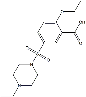 2-乙氧基-5-(4-乙基哌嗪-1-磺?；?苯甲酸