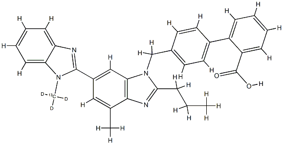 替米沙坦-13CD3