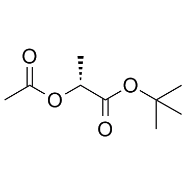 Propanoic acid, 2-(acetyloxy)-, 1,1-dimethylethyl ester, (R)- (9CI)