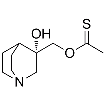 S-(3-hydroxyquinuclidin-3-yl)methyl ethanethioate