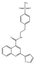 N-(4-磺胺?；揭一?-2-(噻吩-2-基)喹啉-4-甲酰胺