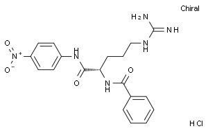 鹽酸-NA-苯甲酰-1-精氨酸酰-4-硝基苯胺