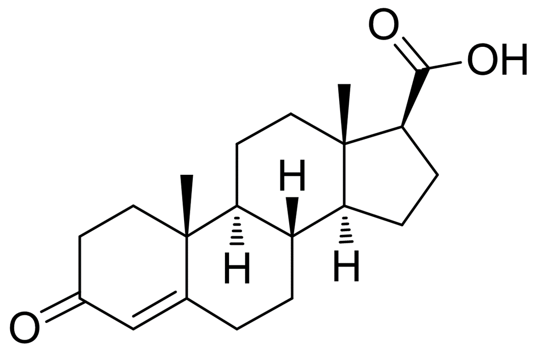 3-氧代-雄甾-4-烯-17beta-羧酸